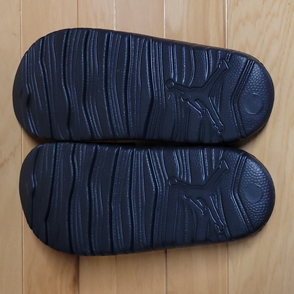 Nike Jordan Break Slide Black Green Sunset Pulse Size 12 Mens Sandal AR6374-008 - Picture 5 of 11